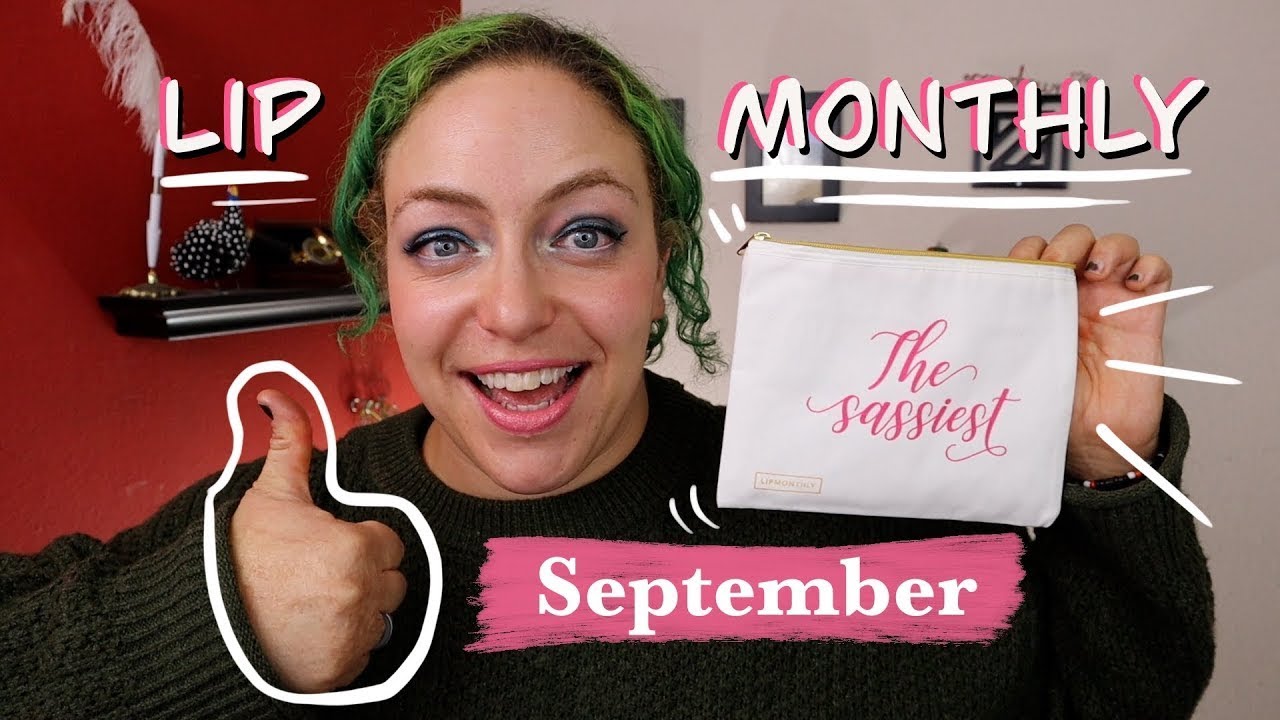 Lip Monthly September 2020 Unbagging, Spoilers, and Review