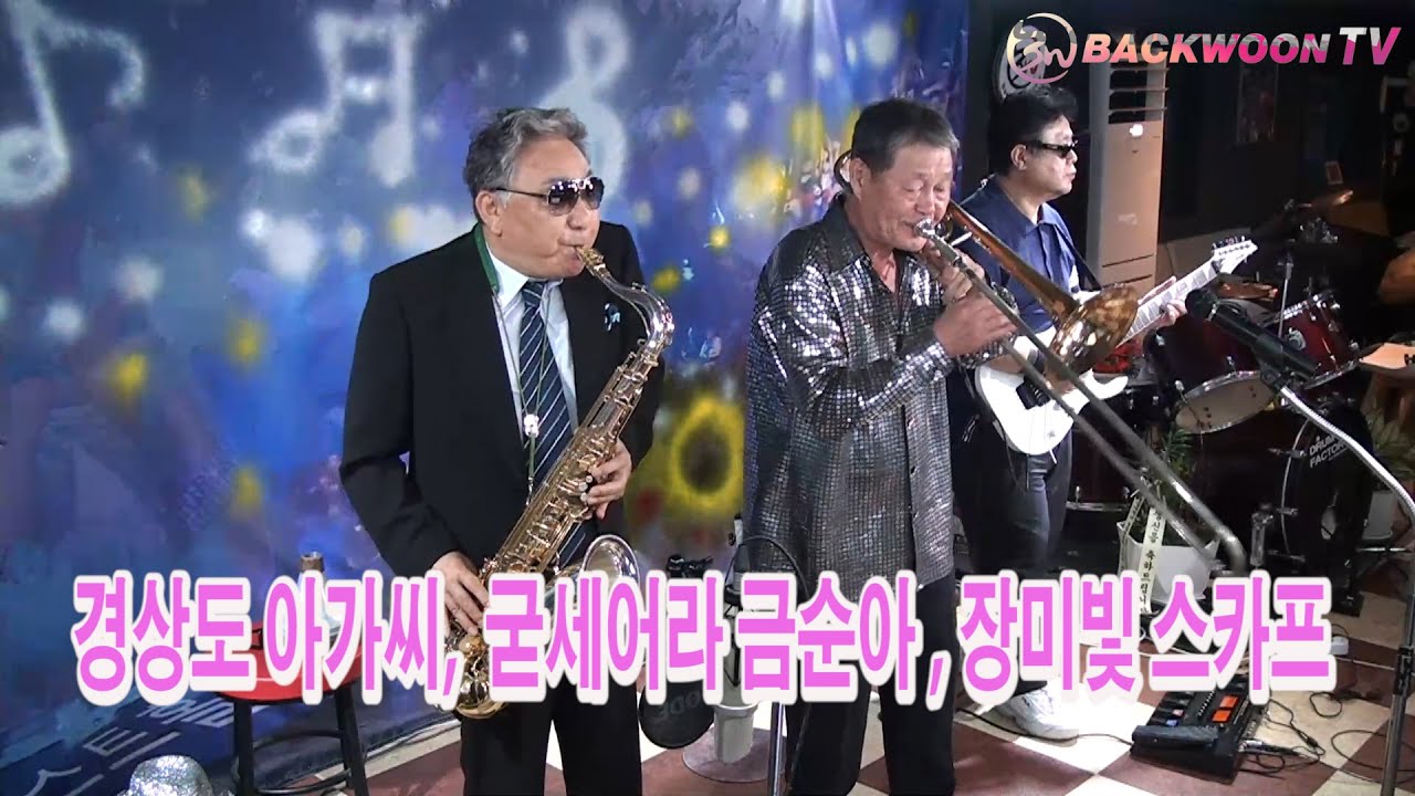 경상도 아가씨 박재홍 굳세어라 금순아 현인  장미빛 스카프 윤항기  색소폰 장진수 트롬본 이천구 기타 김영훈 백운tv