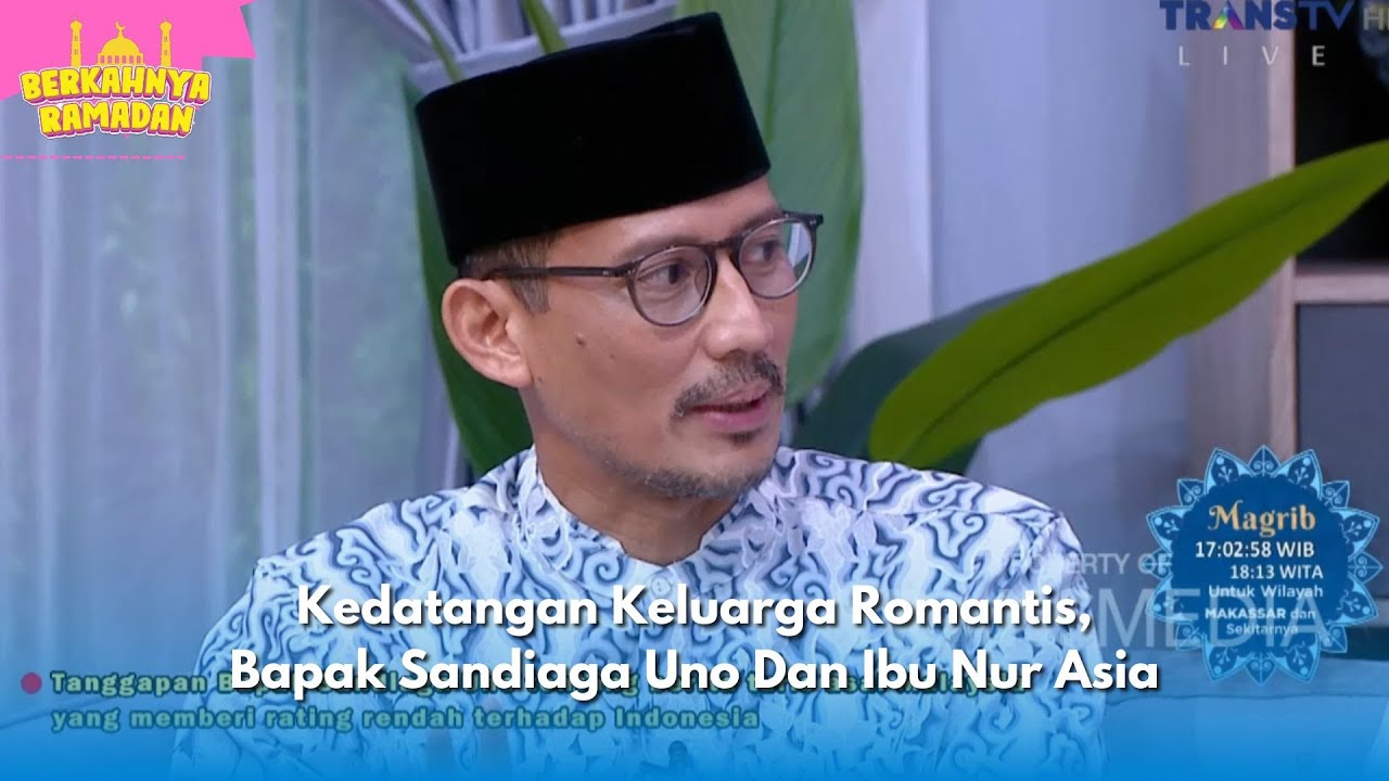 Kedatangan Keluarga Romantis, Bapak Sandiaga Uno Dan Ibu Nur Asia ...