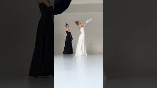 Standing on pointe by the mirror#rhythmicgymnastics  #ideas #creativephotography   #photograph