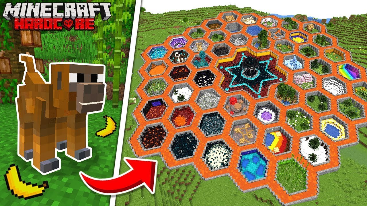 Ich habe NICHT EXISTIERENDE MOBS in Minecraft Hardcore gefangen!