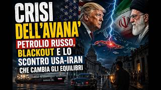 🌍 “Crisi DELL'AVANA: petrolio RUSSO, blackout e lo scontro USA-Iran che cambia gli equilibri”
