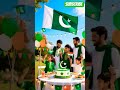 Hindu Muslim Family Celebrates Independence Day 💚 | Viral Video #Pakistan #14August #tiktokeffects