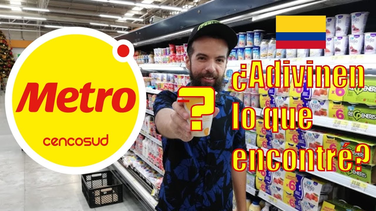 UN PERUANO VISITA SUPERMERCADOS METRO EN MEDELLÍN - COLOMBIA