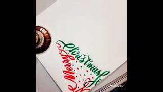 Fabulous Custom Creative Christmas Envelope Addressing!