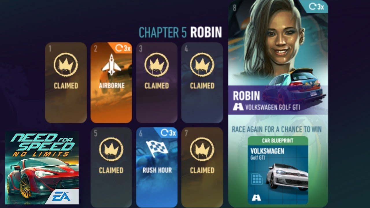 Campaign Chapter-5 ROBIN | NFS No Limits
