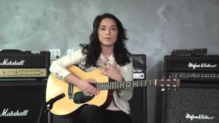 Acoustic Nation Lesson: Sarah Command Teaches Andy McKee&#39;s &quot;Drifting&quot; Technique