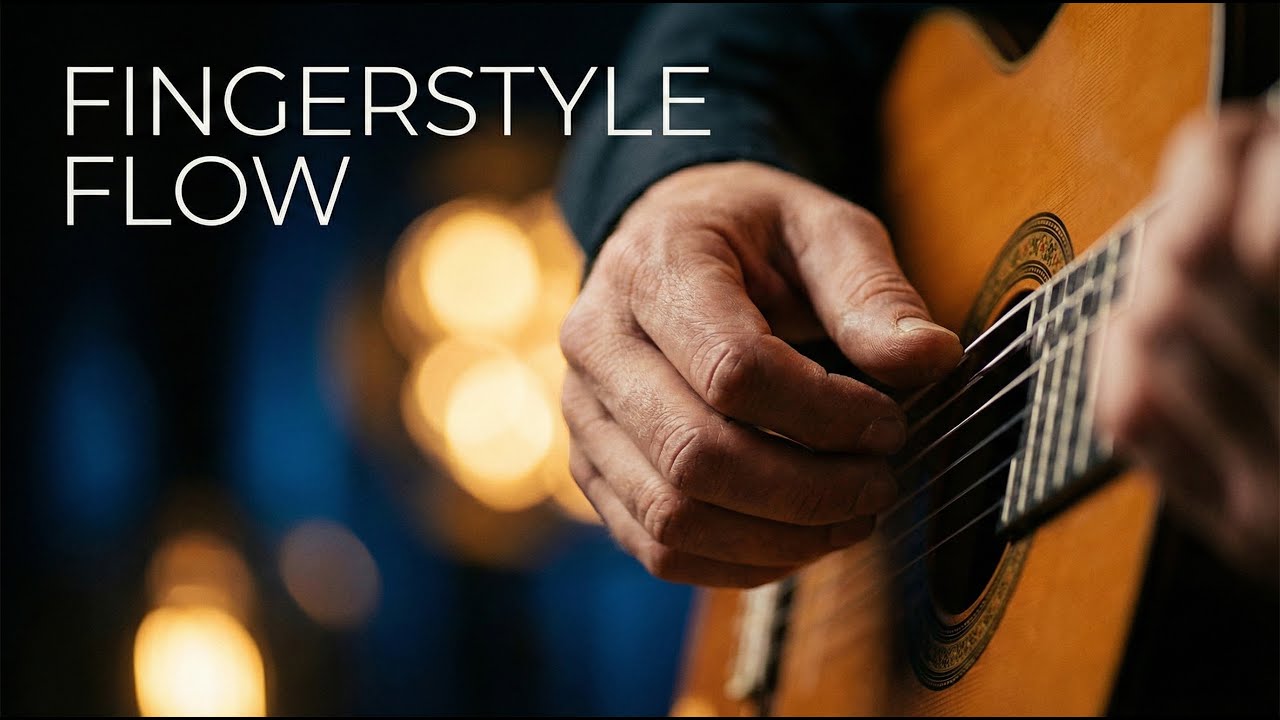 Late Night Guitar Vibes 🌙 Smooth Nylon Guitar Music for Sleep & Relaxation