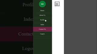 Source Code Included: Build a Responsive Sidebar Menu