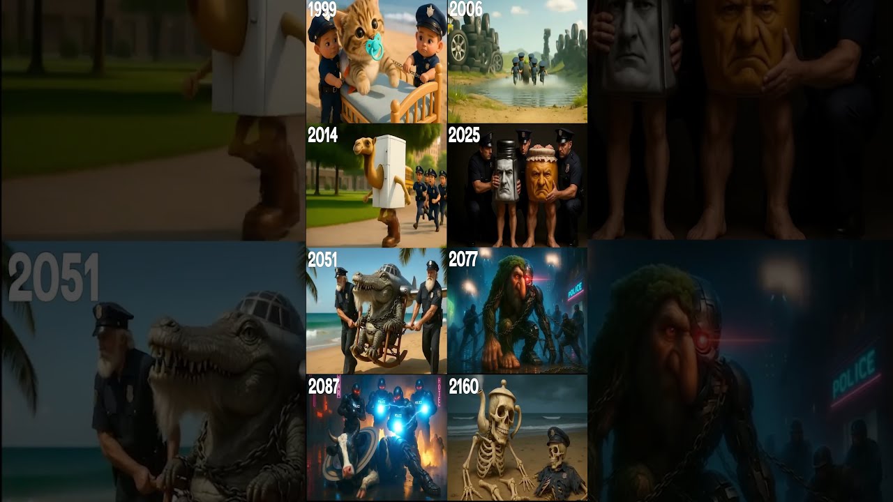 Evolution Of Nooo La Polizia Noo MIX VERSION 
