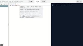 Hello world in Python 3
