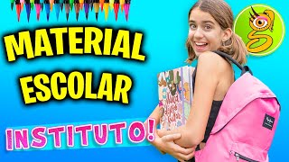 MATERIAL ESCOLAR para el INSTITUTO  ¡MI PRIMER AÑO!