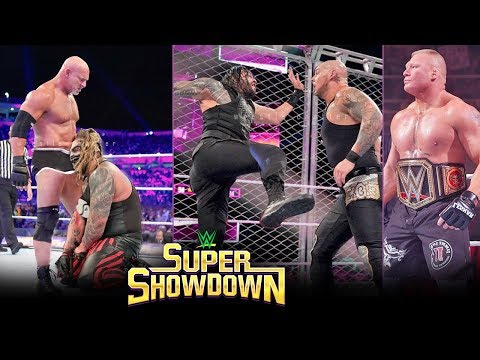 WWE Super Showdown 2020 - WINNERS, SURPRISES & Full Results | Goldberg Vs Fiend Predictions Matches