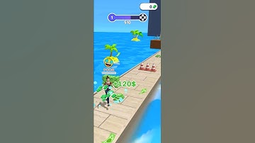 Money Run 3D 💵💵💸💸🤑All Levels Gameplay (Android, Ios) Level - 1 #Shorts