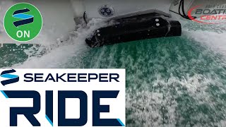 SeaKeeper Ride demo on Extreme Boats 646 Walk Around
