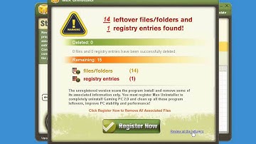 A quick look at Max Uninstaller