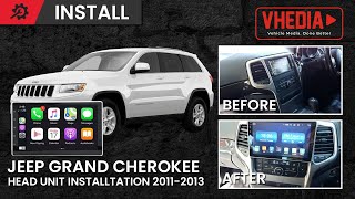Jeep Grand Cherokee Head Unit Installation 2011-2013