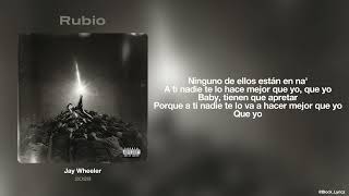 Letra // Rubio - Jay Wheeler | La Voz Favorita