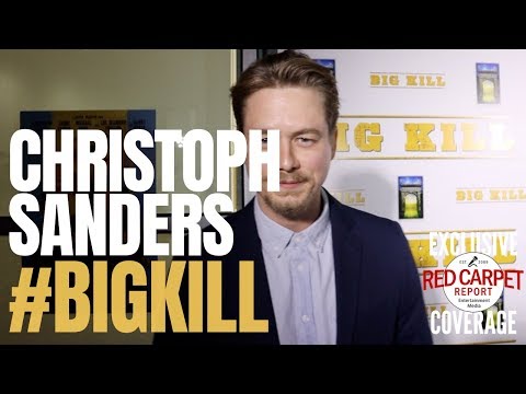 Christoph Sanders interviewed at the Hollywood premiere of "Big Kill" #Western #BigKillMovie