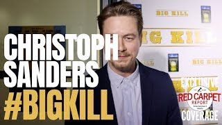 Christoph Sanders interviewed at the Hollywood premiere of "Big Kill" #Western #BigKillMovie