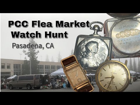 Flea Market Deals For a Rare Omega and More in Pasadena, CA