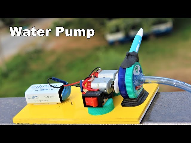 How To Make A Simple Water Pump