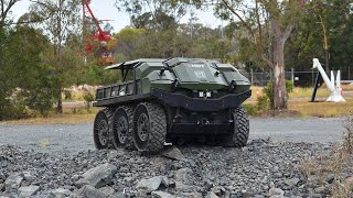 Hunter WOLF Unmanned Ground Vehicle: Robotic Battlefield Support Platform