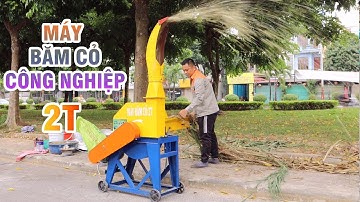 Máy Băm Cỏ Công Nghiệp 2T - Băm Đa Dạng Các Loại Cỏ, Làm Thức Ăn Cho Vật Nuôi.