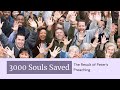 3000 souls saved the result of peters preaching