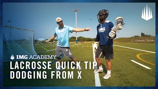 Lacrosse Quick Tip: Dodging From X