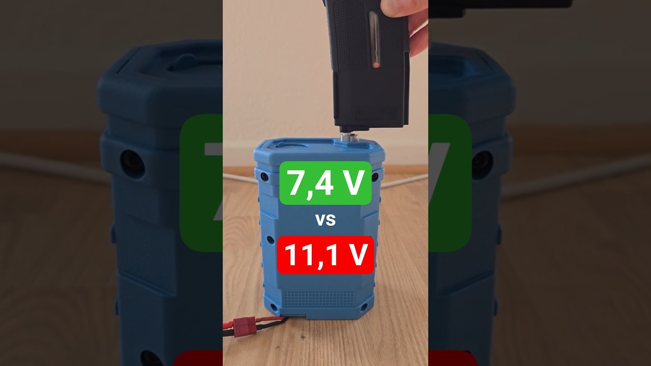 EMG Autobot 7,4 V vs 11,1 V - PTS Magazin 