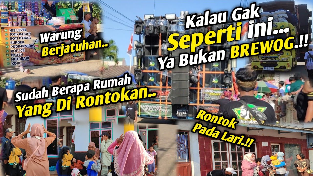 Ediann...😱 BREWOG Tancap Gass Sepanjang Jalan Start Di KARNAVAL GEDOG TUREN Hari ini...