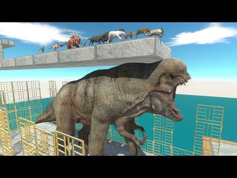 Running Above the Enormous Distortus Rex - Can Animals and Dinosaurs Reach the End?