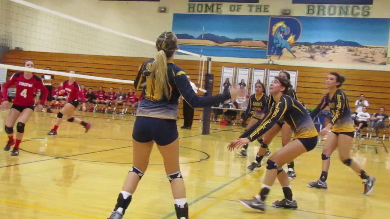 Parker v Tonopah Valley volleyball, 92916 YouTube