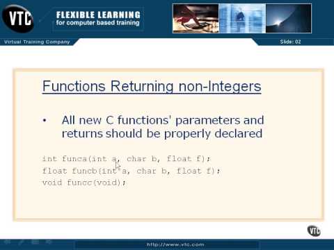 Functions Returning Non integers - 04 - Chapter 05