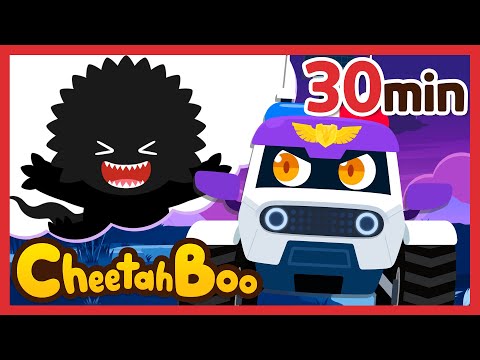 Who is the thief? | Dino Car Compilation | Nursery rhymes & Kids Song | #Cheetahboo