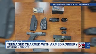 Teen charged after Facebook Marketplace robbery