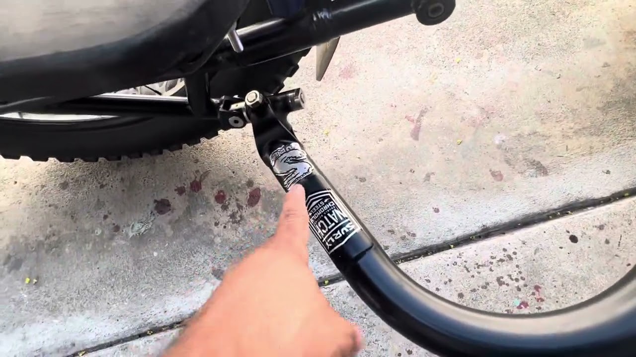 Surly Big Fat Dummy and Surly Bill trailer