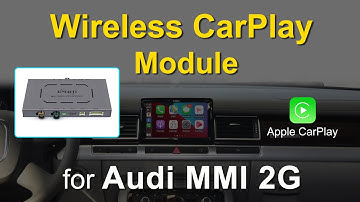 JoyeAuto Wireless Apple CarPlay for AUDI A6 A8 S8 Q7 MMI 2G