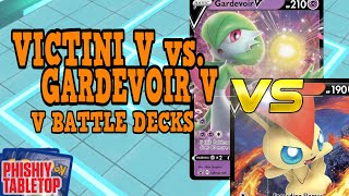 Victini vs Gardevoir: V Battle Decks! | Pokémon TCG Tabletop Gameplay