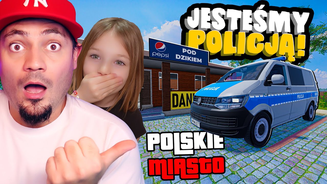 🚓 JESTEŚMY POLICJĄ Z LARĄ W PCD! | Polish Car Driving z Larą