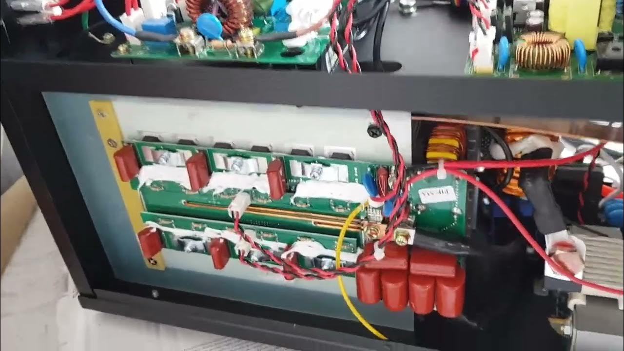 Mitech TIG AC/DC 200P ч2. Начинка - YouTube