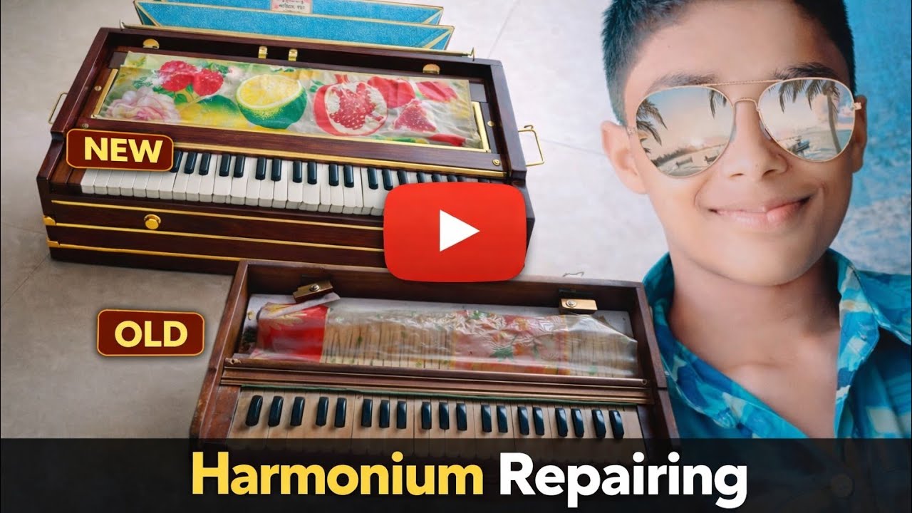 Harmonium 🎹🎹 REPAIRING 🧰🧰 KAISE 😱😱 hota hai yah batate Hain #harmonium #music #comment #जाता #short