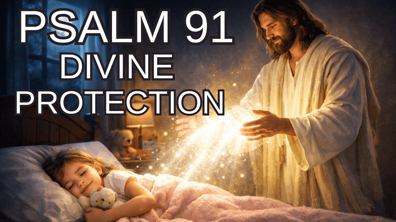 DIVINE PROTECTION: Psalm 91 Prayer for Sleep | 963Hz God Frequency Healing Music