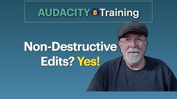 Making Non-Destructive Edits in Audacity