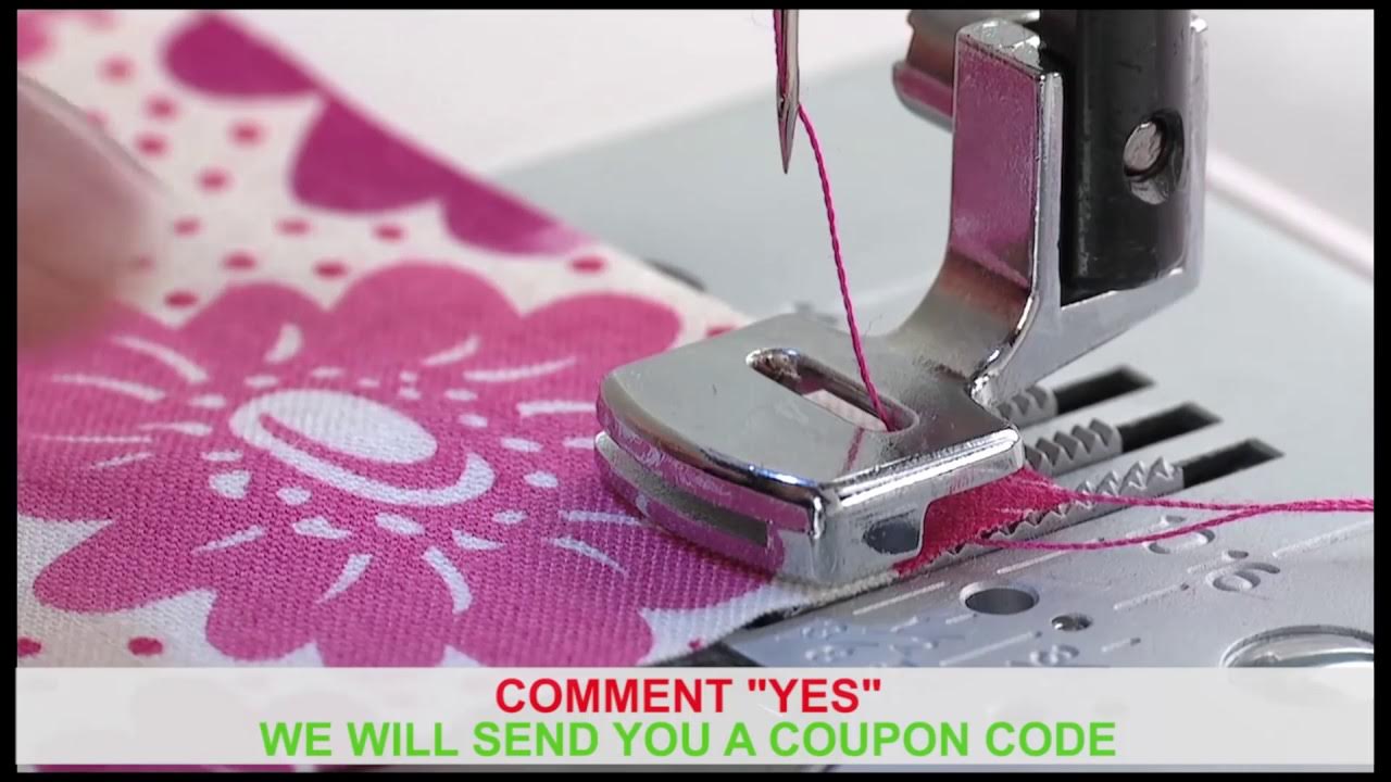 Unparalleled™ Gathering Presser Foot YouTube