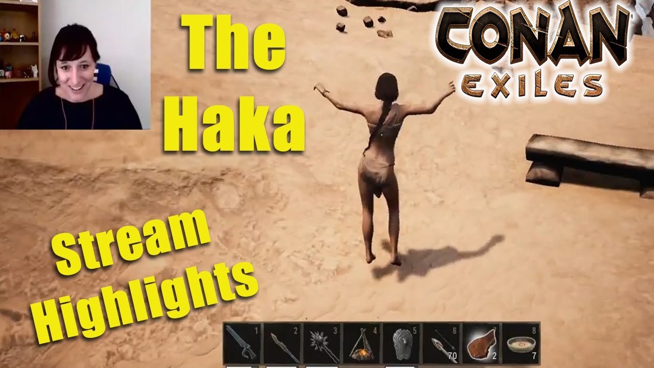 CONAN EXILES - Devolved Server - STREAM HIGHLIGHTS - The Haka!!