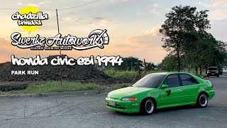 Park Run | Honda Civic ESI 1994 | #chadzillatrinidad