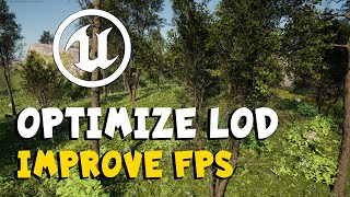 Optimize LOD & Improve FPS in Unreal Engine 5 UE5