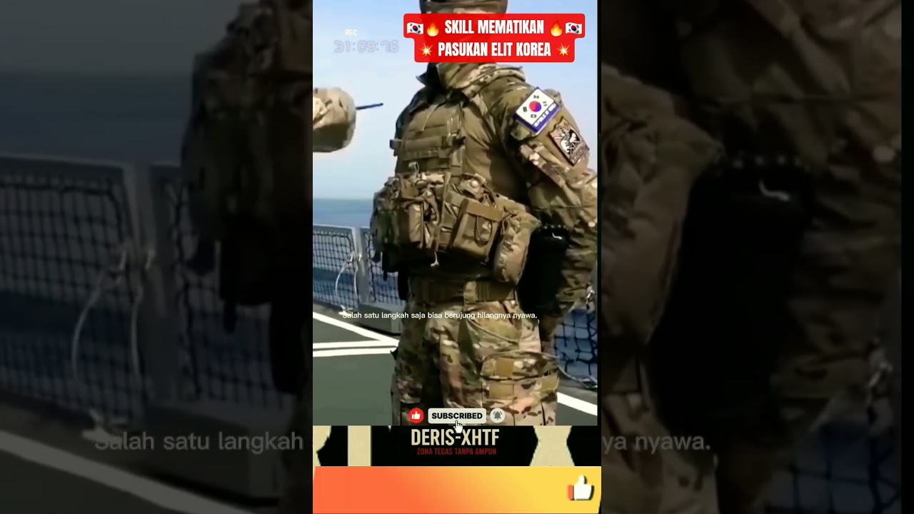 Latihan Ekstrem 💀 Pasukan Elit Korea | #militer #pasukanelit #latihanbrutal#tniindonesia #derisxhtf